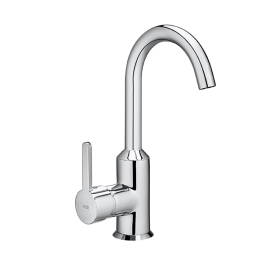 Roca Carelia High Spout Basin Mixer Chrome